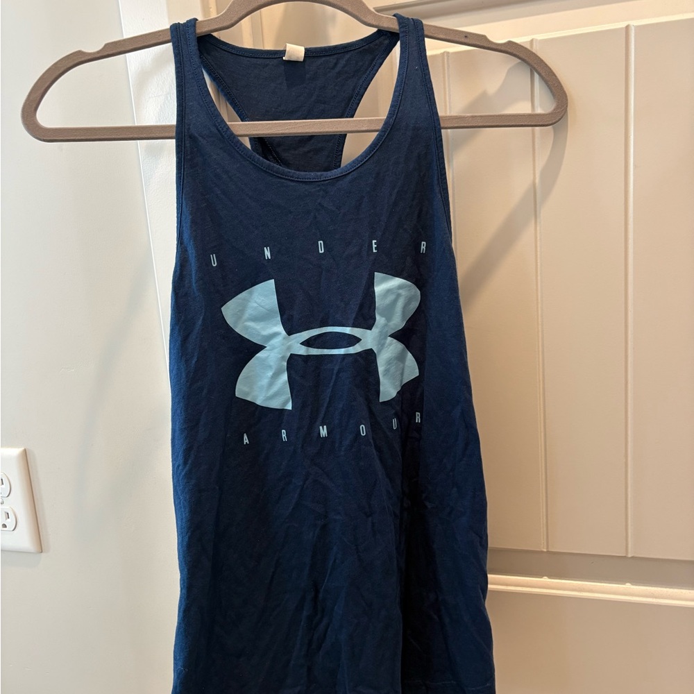 Under Armour Dark Blue Athletic Tank